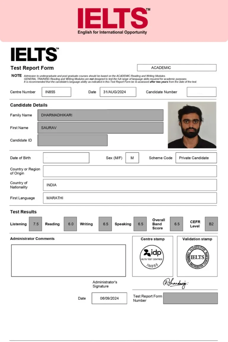 IELTS Score_Sourav Dharmadhikari